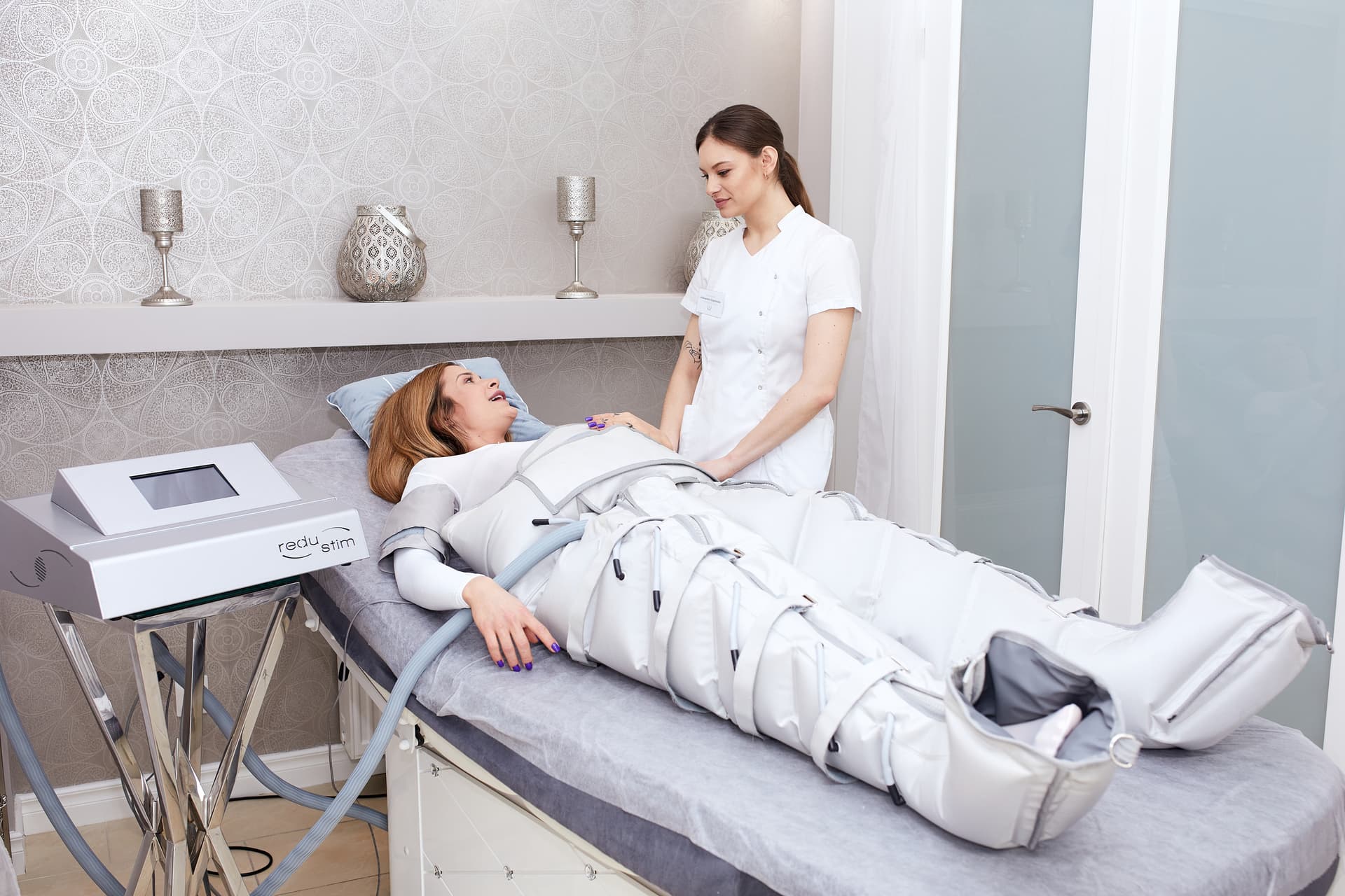 Drenaz limfatyczny — presoterapia w J'ADORE Instytut
