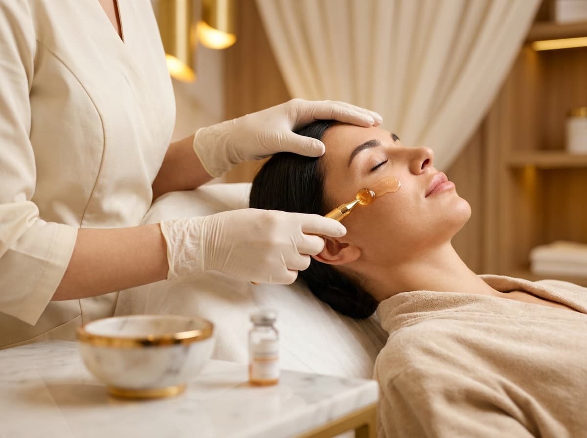 Mezoterapia mikroigłowa — aplikacja serum